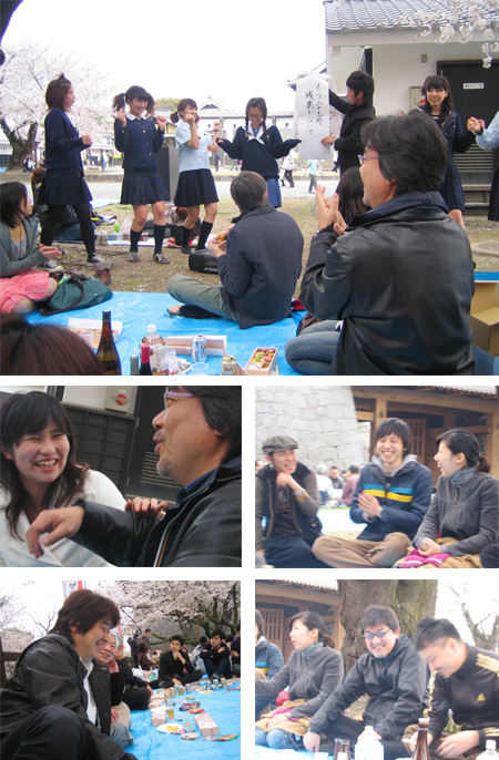 熊本城お花見2008