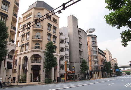 迷子の町並み