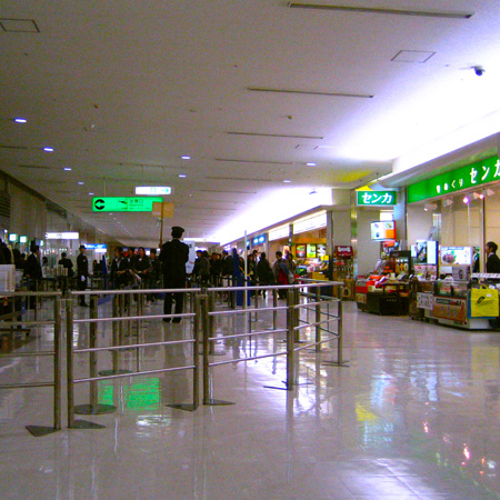 大阪伊丹空港で