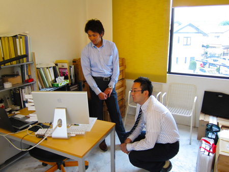 熊本ホームページ制作会社・サンワードさんとの打ち合わせ2