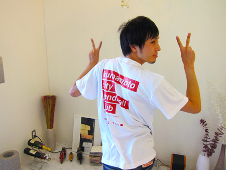 ホームページ作成熊本・松原Tシャツ