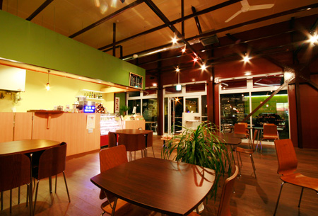 cafe3店内