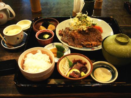 磯鷸之庄でランチ