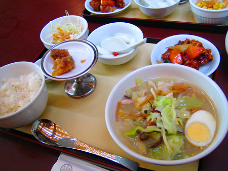 紅蘭亭のランチ
