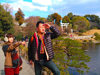 初詣・熊本水前寺2012